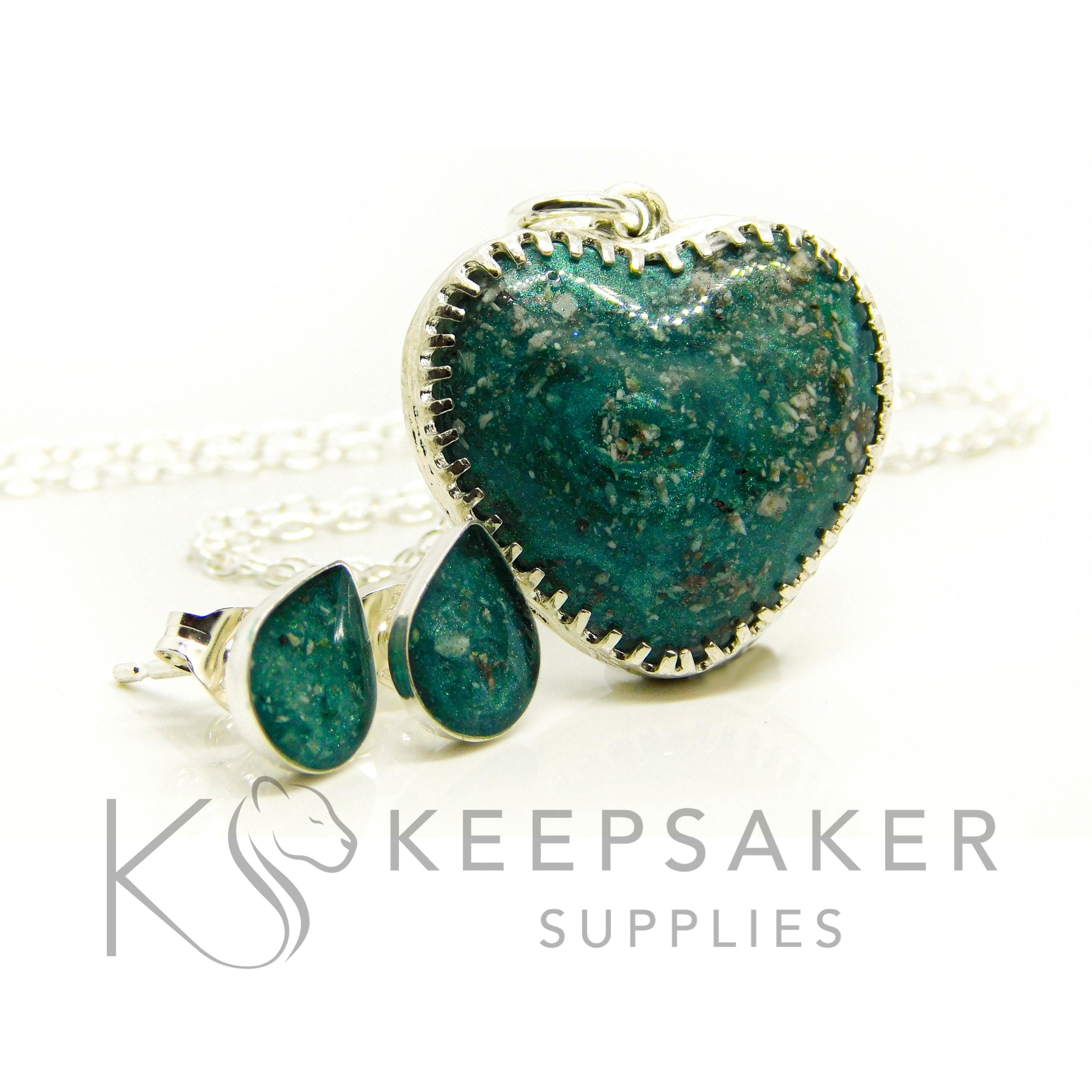 Bezel Stud Earrings
