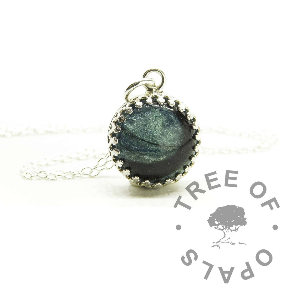 Crown Oval Necklace Settings