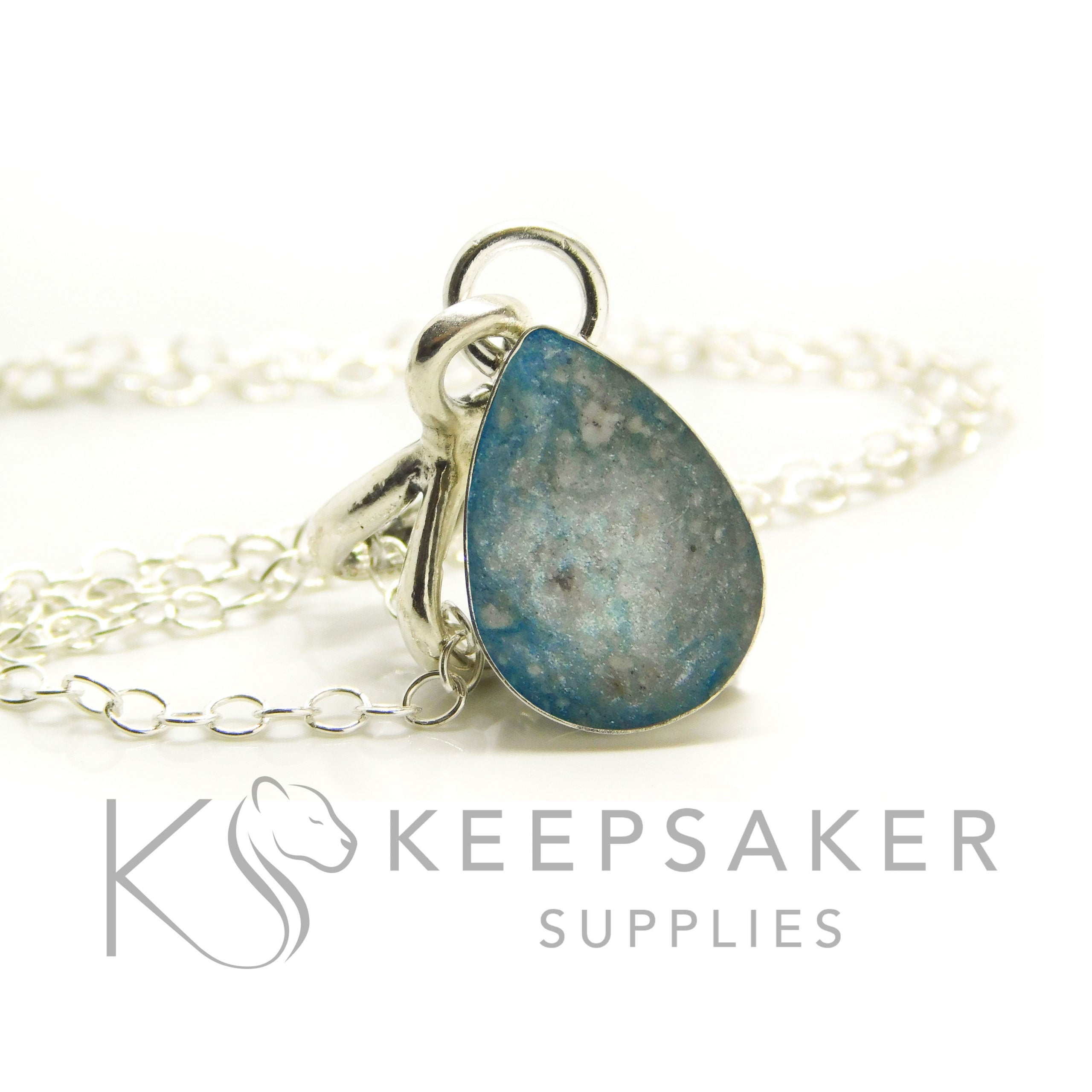Teardrop Bezel Necklace Settings