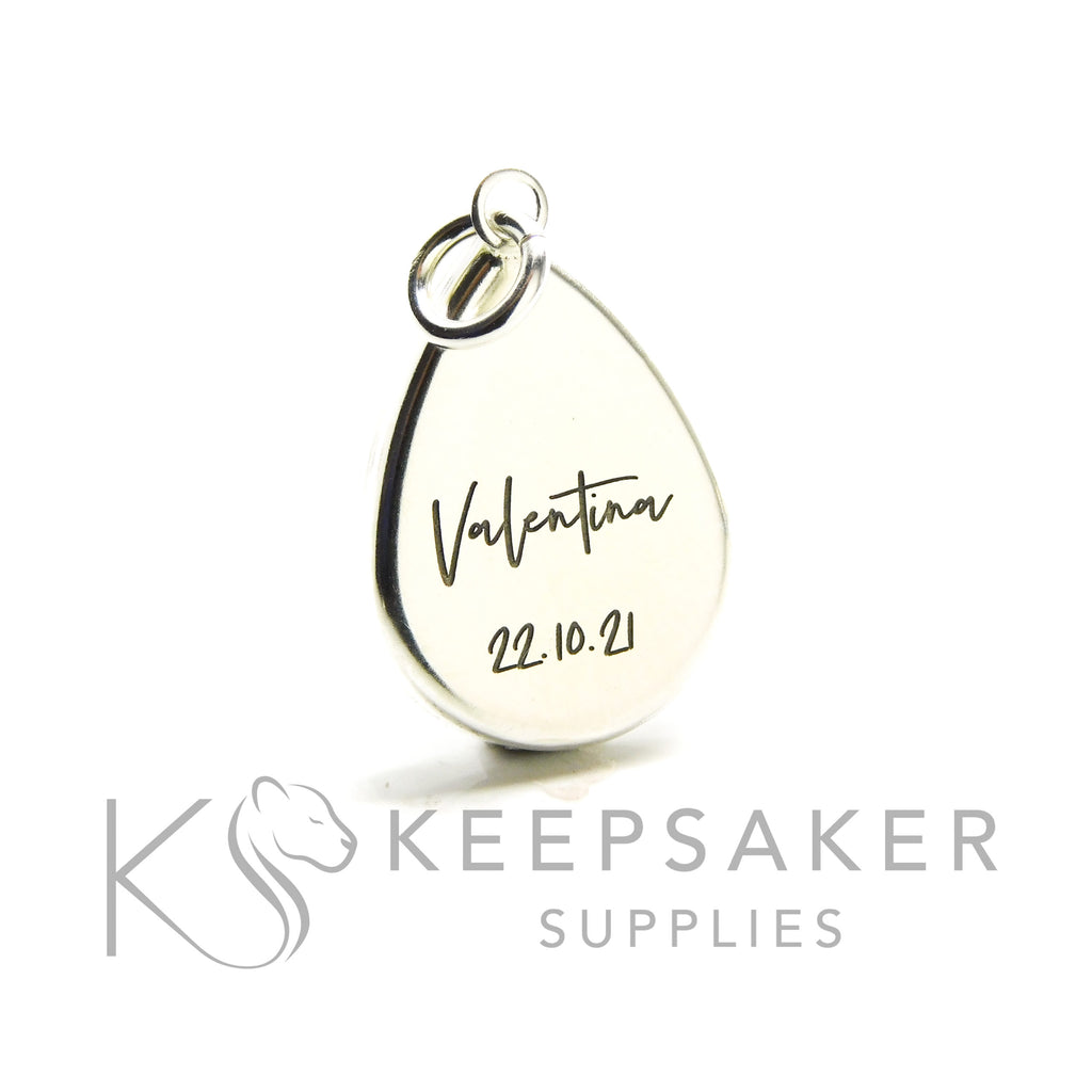 Teardrop Bezel Necklace Settings