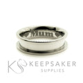 Titanium Channel Ring Setting