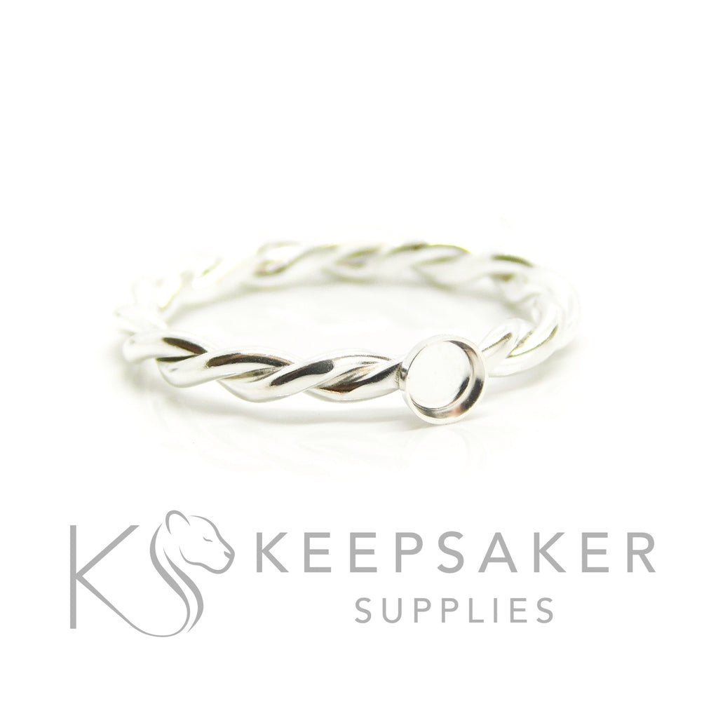 Twisted Ring Setting