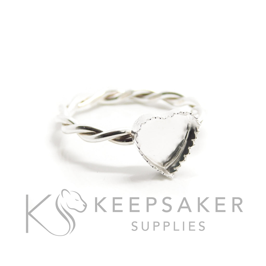 Twisted Ring Setting