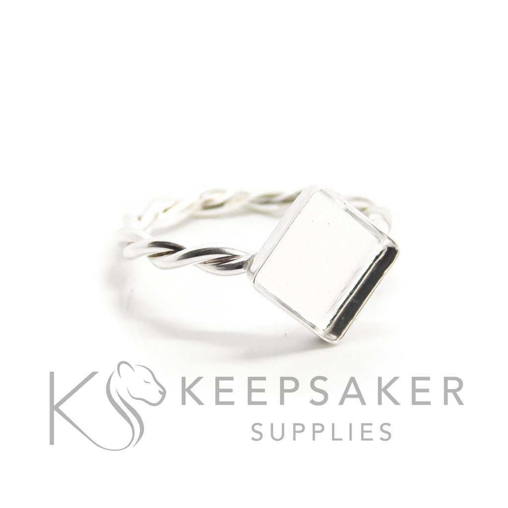 Twisted Ring Setting