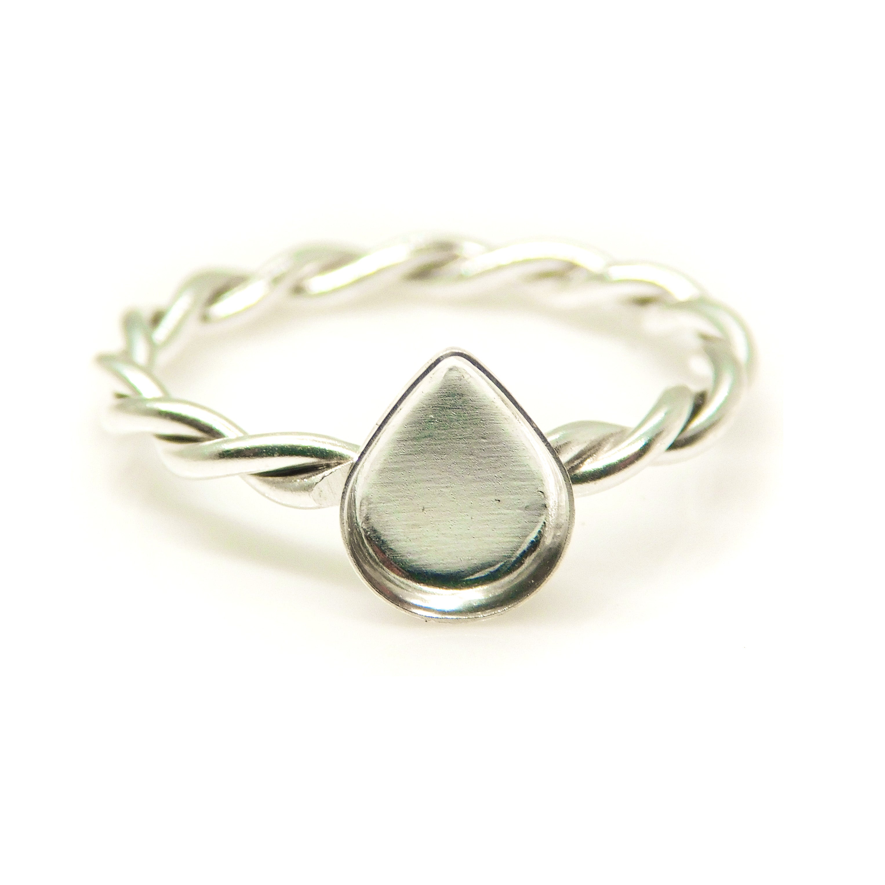 Silver Ring Setting