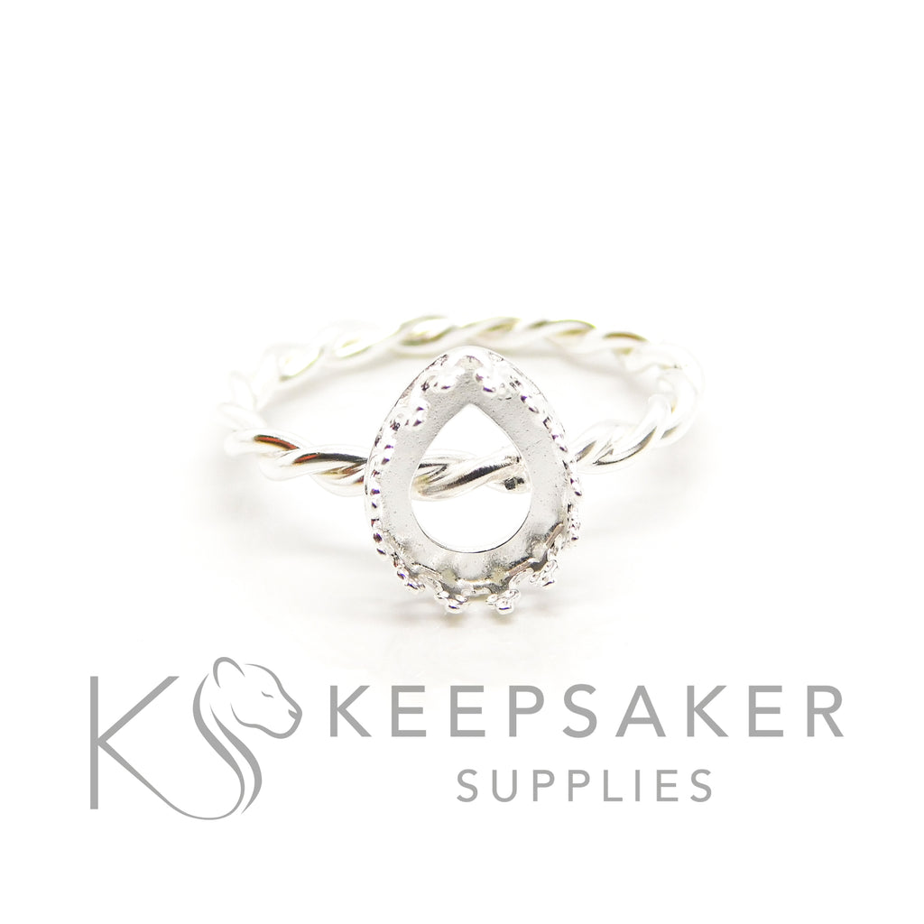Twisted Ring Setting
