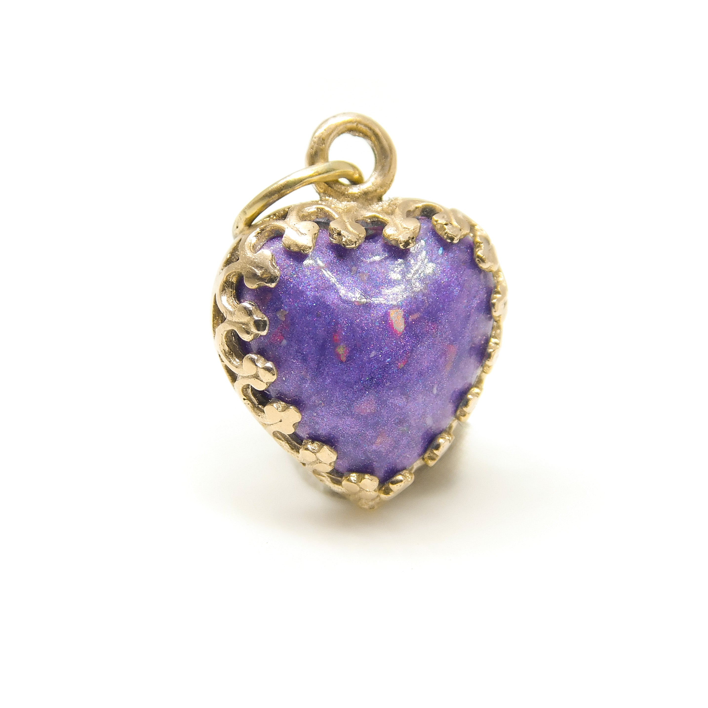 Vermeil Crown Heart Settings