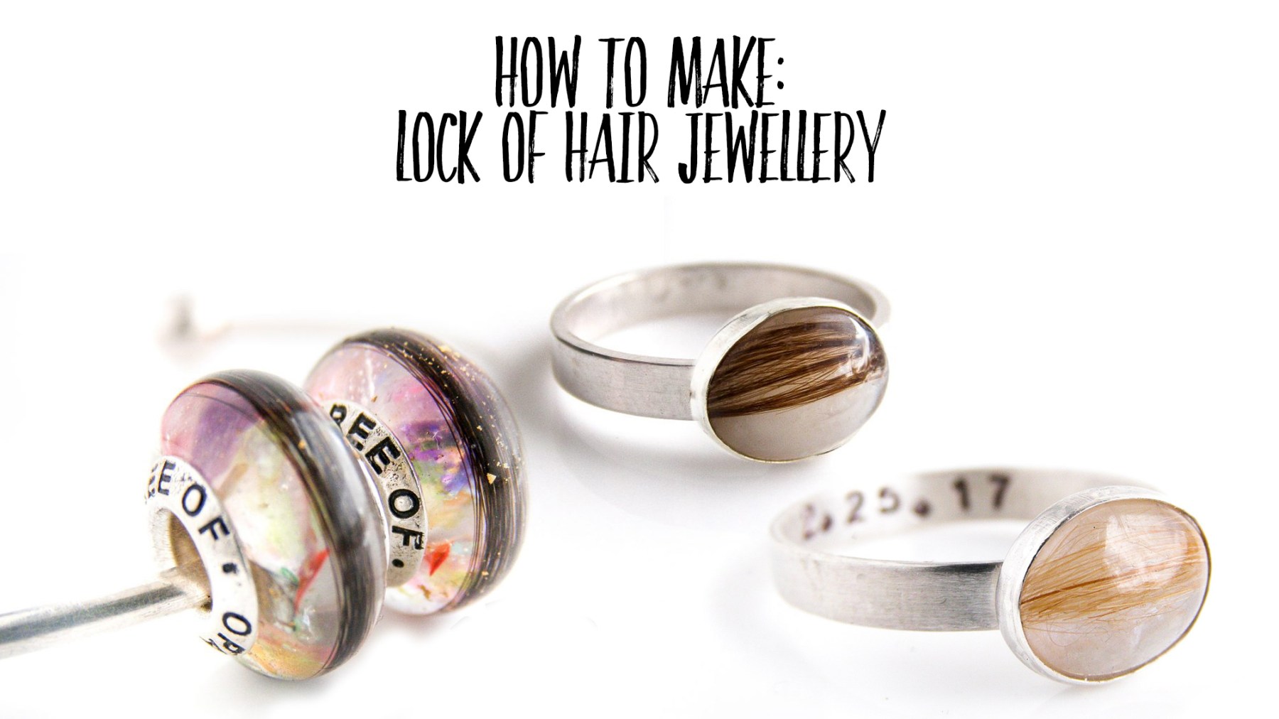 how to make lock of hair jewellery Keepsaker Supplies