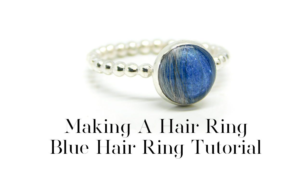 Making A Hair Ring Blue Hair Ring Tutorial