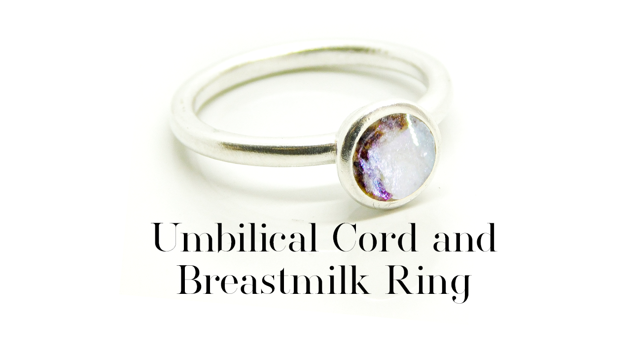 Breast milk sale jewelry ring