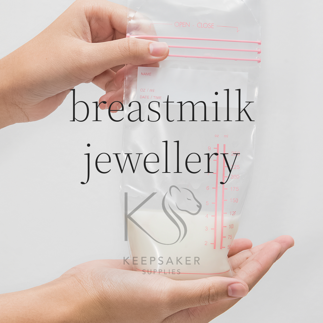 Breastmilk Jewellery for DIY or even starting a new business