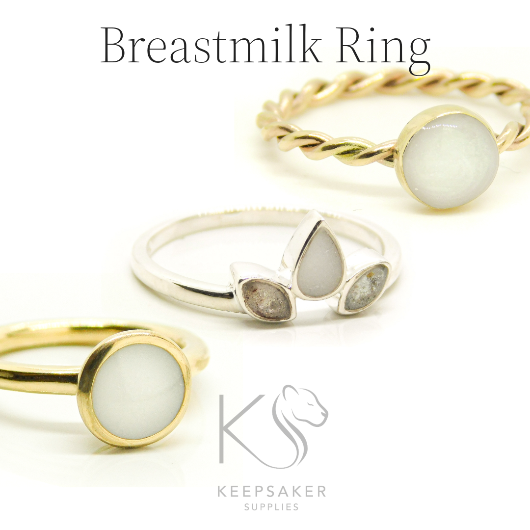 How to make a Breastmilk Ring Create a gorgeous and heartfelt breastmilk ring at home with our easy DIY kits.